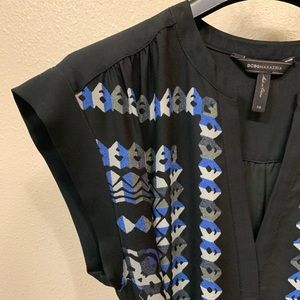 BCBG Max Azria kimono style silk dress